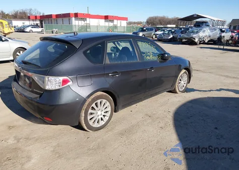 2008 Subaru Impreza 2.5I из США, поврежденный, VIN JF1GH61698G814296